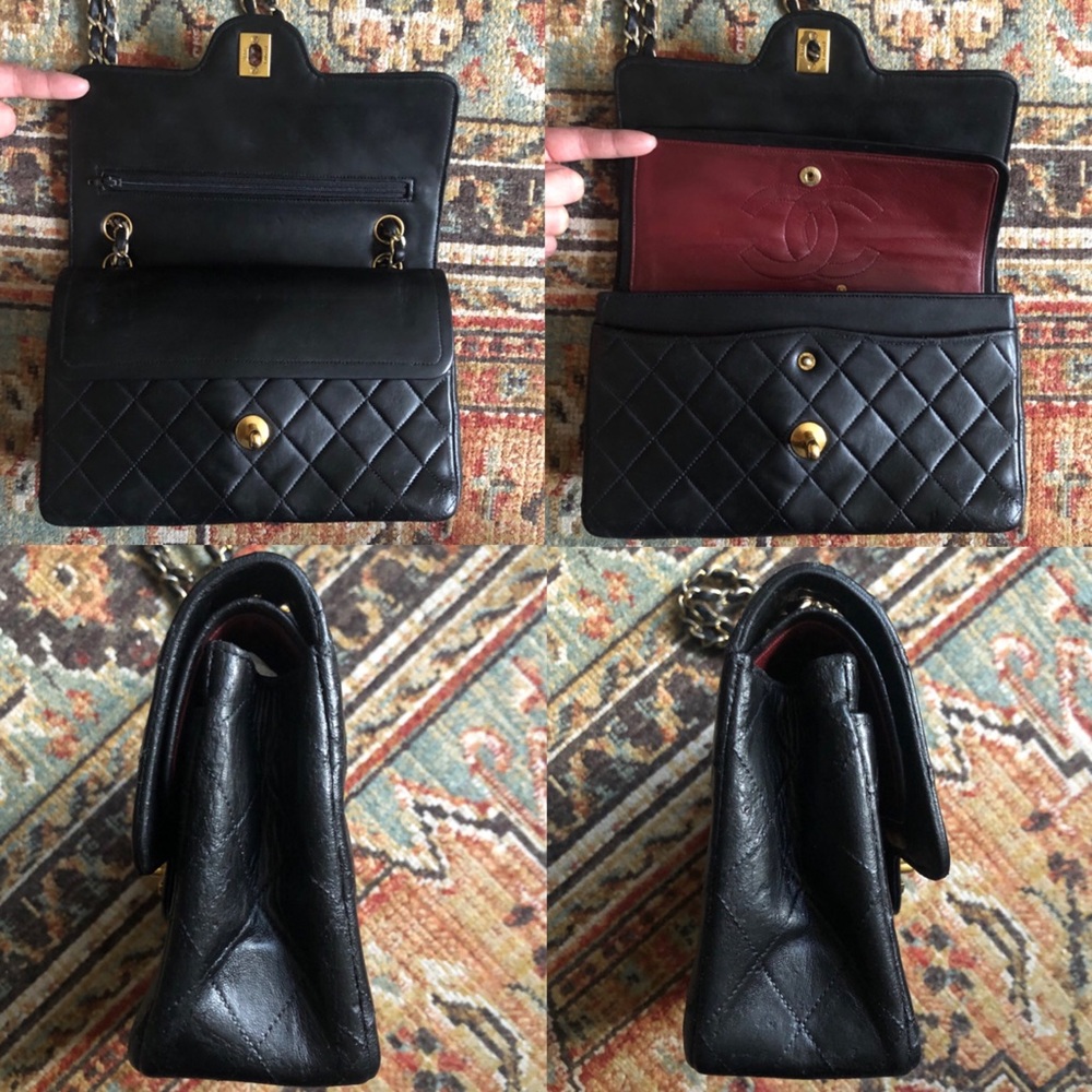 SOLD***Chanel Vintage Small Double Flap Bag - Picture 7 of 13